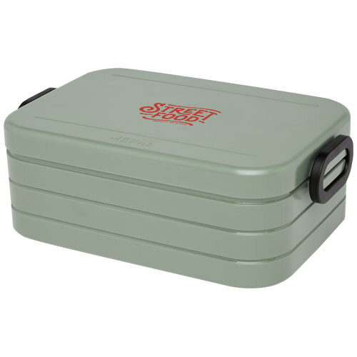 Mepal Take-a-break lunchtrommel midi 900 ml – ABS lunchbox met verdeler, personaliseerbaar als relatiegeschenk