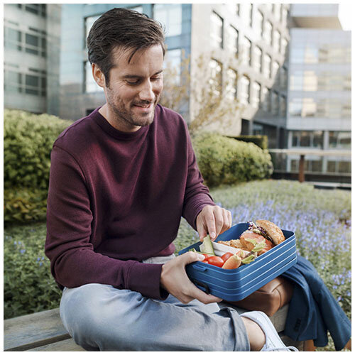 DeBle Mepal Take a Break grote lunchbox met logo bedrukken