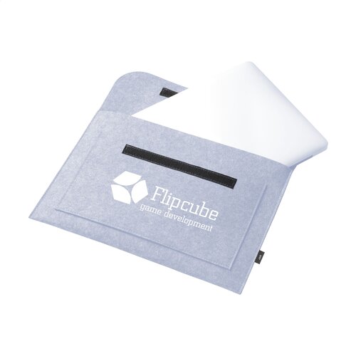 DéBlé Papillon RPET laptop case bedrukken met logo
