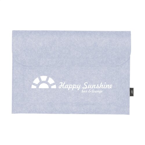 DéBlé Papillon RPET laptop case bedrukken met logo