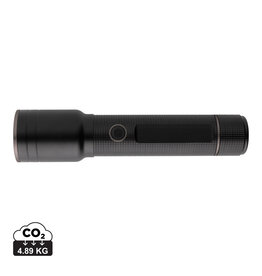 RCS gerecycled aluminium heavy duty USB-oplaadbare zaklamp P513.931