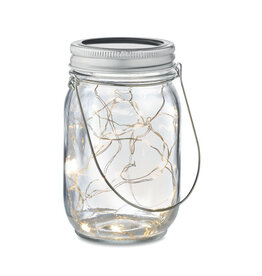 Mason jar solar buitenlamp Pot lamp (MO6341)