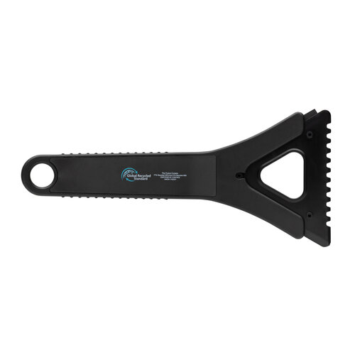 DeBle RCS gerecyclede ijskrabber bedrukt Polard 3 in 1 multifunctionele wintertool voor bedrijven