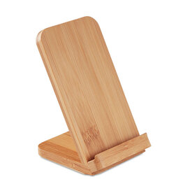 Draadloze bamboe oplaadstation Wirestand (MO9692)