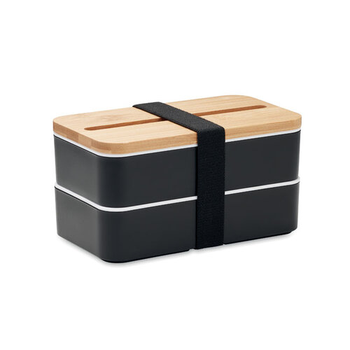DéBlé gerecycled PP lunchbox MO2088 bedrukt met logo