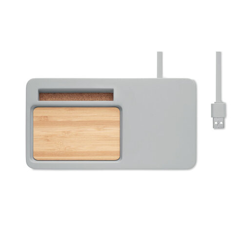Bureau organizer met oplader Viana desk (MO9917) met logo