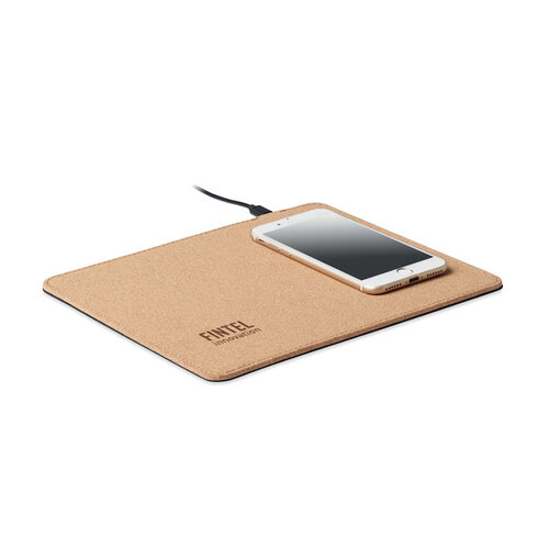 Muismat met 15W oplader Wireless matty (MO6476) met logo