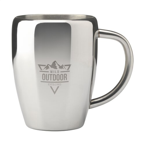 SteelMug RCS gerecycled RVS beker 220 ml 264581 met lasergravering