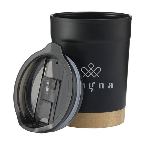 Kobe Bamboo RCS Recycled Steel 350 ml koffiebeker