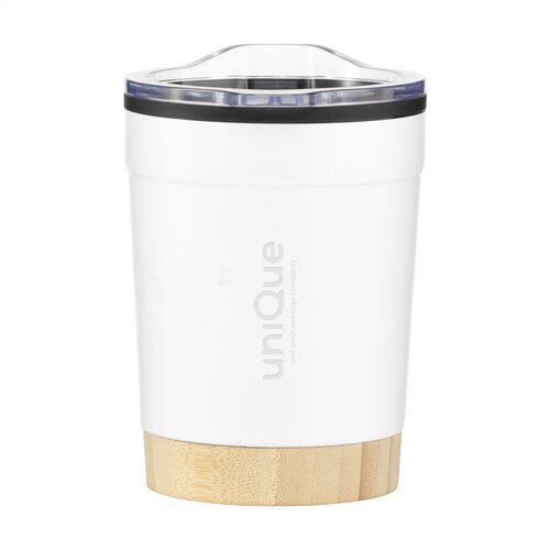 Kobe Bamboo RCS thermosbeker 350 ml 264568 bedrukt met logo