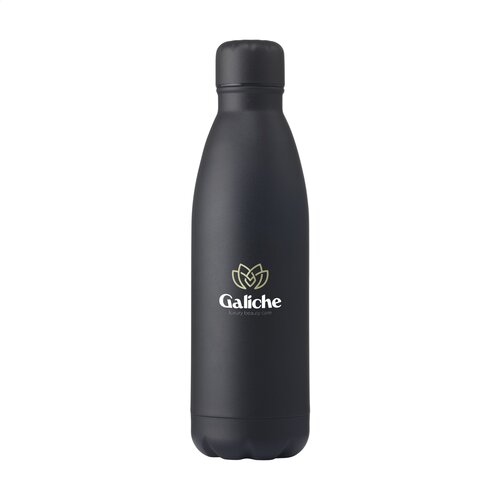 DeBle rcs recycled steel drinkfles 500ml topflask bedrukt relatiegeschenk