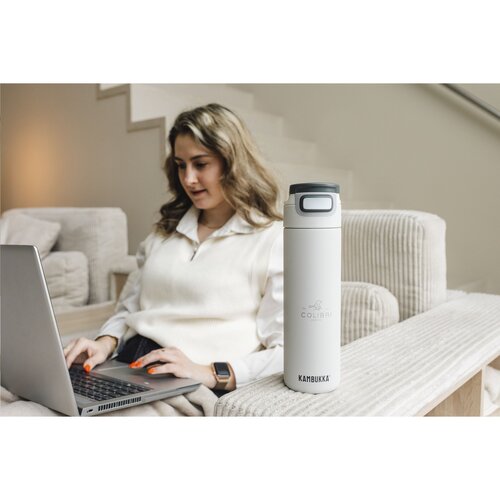 DeBle Kambukka Elton Insulated 600 ml drinkfles 100610 met logo bedrukking