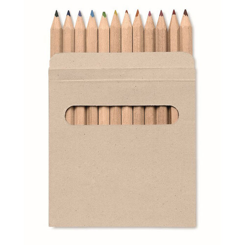 12 Potloden in doos Arcolor (IT1047) met logo