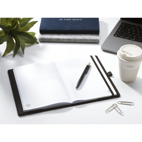 Felty GRS RPET A5 notitieboek 263889 bedrukt met logo