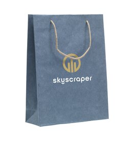 Boodschappentassen bedrukken Leaf It Bag gerecycled met jeansvezels (180 g/m²) L 3595