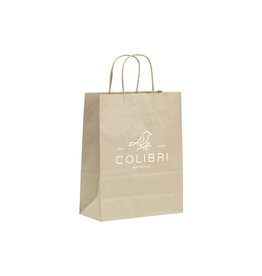Boodschappentassen bedrukken Leaf It Bag gerecycled graspapier (90 g/m²) S