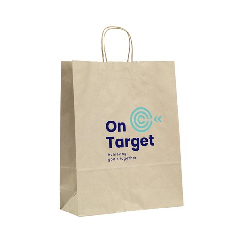 Boodschappentassen bedrukken Leaf It Bag gerecycled graspapier (90 g/m²) M 3586