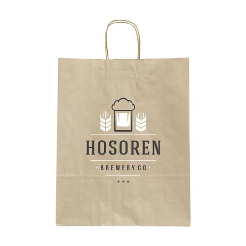 Boodschappentassen bedrukken Leaf It Bag gerecycled graspapier (90 g/m²) M 3586