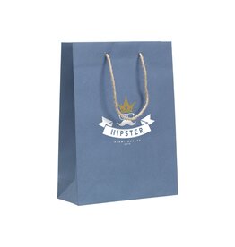Boodschappentassen bedrukken Leaf It Bag gerecycled met jeansvezels (180 g/m²) M 3594