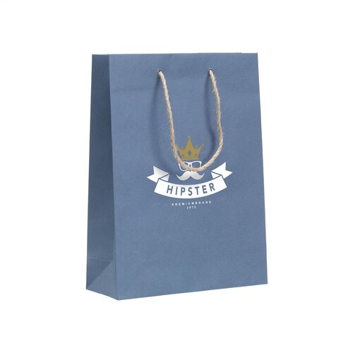 Boodschappentassen bedrukken Leaf It Bag gerecycled met jeansvezels (180 g/m²) M 3594