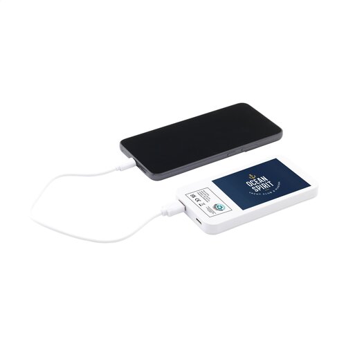 DéBlé Solar Powerbank 4000 – Externe Oplader bedrukken met logo