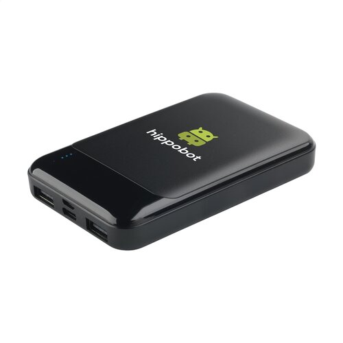 Compact RCS Recycled ABS Powerbank 5000 bedrukken met logo