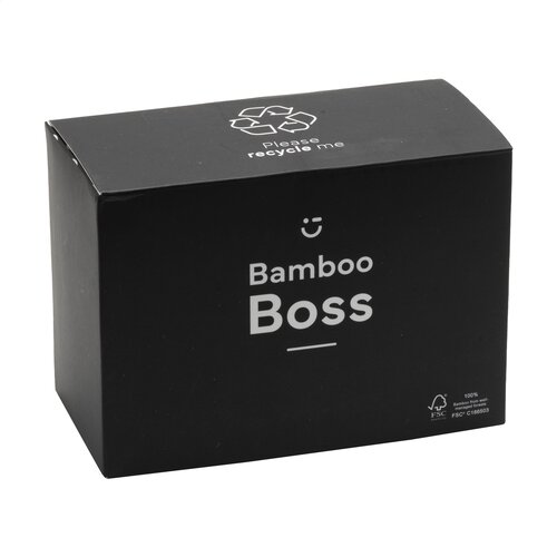 Bamboo Boss 15W FSC draadloze oplader/penhouder Bamboo Boss 15W FSC draadloze oplader/penhouder