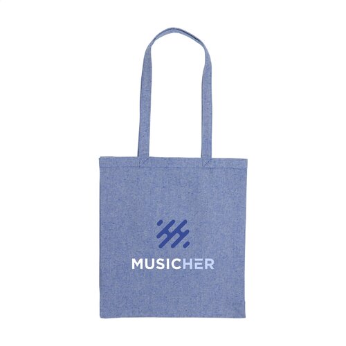 Melange Shopper GRS Recycled Canvas (280 g/m²) tas bedrukken met logo