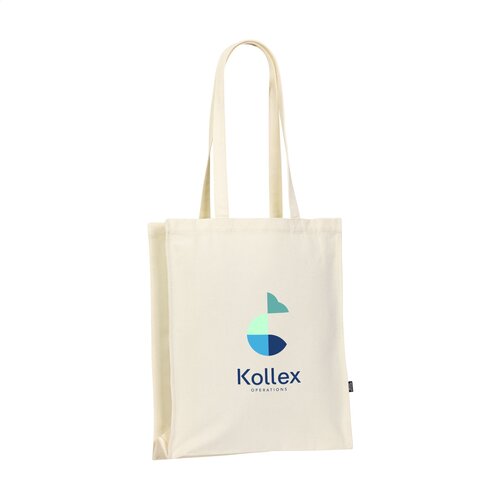 DeBle Solid Bag GRS gerecyclede canvas tas 340 g/m² bedrukt met logo