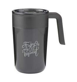 Thermosbeker bedrukken Fika RCS Recycled Steel Cup 400 ml thermosbeker