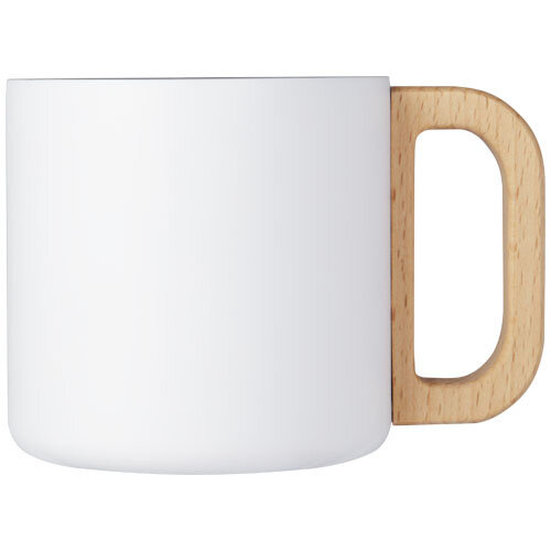 Thermomok 360 ml RCS met houten handvat Bjorn met logo bedrukken DeBle