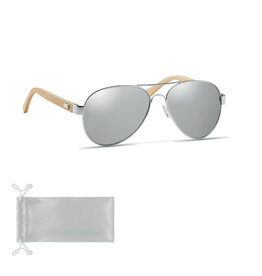 Bamboe zonnebril met hoesje MO6450 Honiara