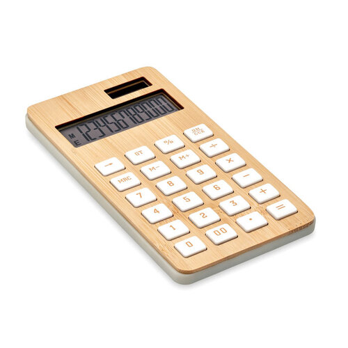 Bamboe rekenmachine MO6216 Calcubim Bamboe rekenmachine MO6216 Calcubim