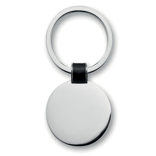 Metalen sleutelhanger Roundy (MO8462) met logo