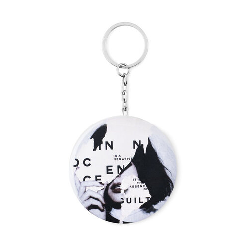 Sleutelhanger opener Pin flask (MO9334) met logo