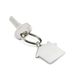 Metalen sleutelhanger huis Heim (KC6589)
