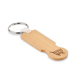 Bamboe winkelwagenmuntje Compras (MO6797)
