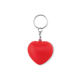 Sleutelhanger met PU hart Lovy ring (MO9210)