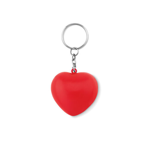 Sleutelhanger met PU hart Lovy ring (MO9210) met logo