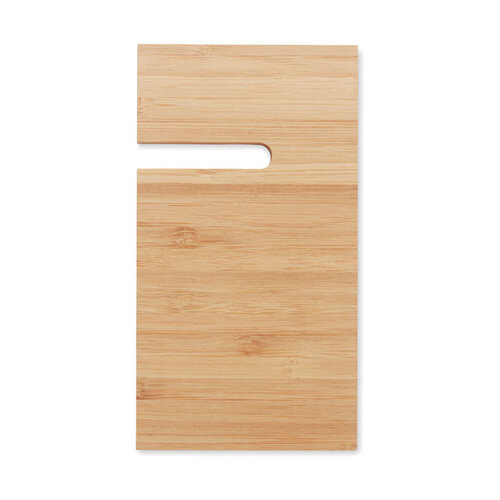 Trevis Bamboe Bureautelefoonhouder MO6451 met logo DeBle
