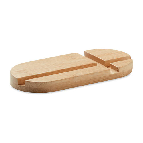 Bamboe smartphone houder Robin (MO6603) met logo