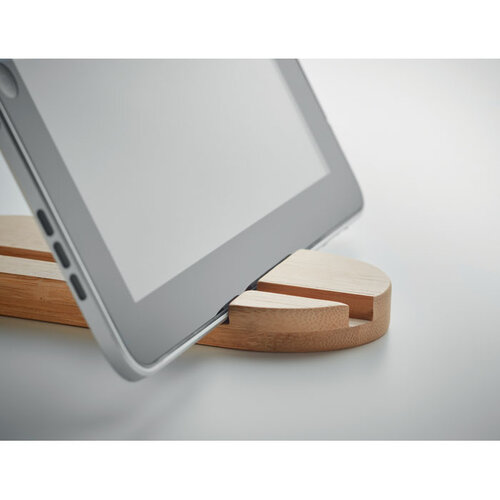 Bamboe smartphone houder Robin (MO6603) met logo