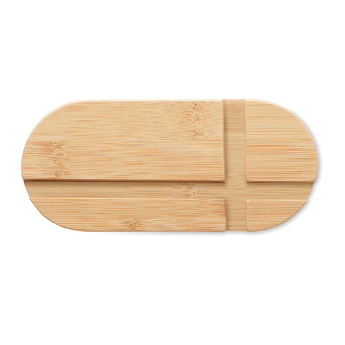 Bamboe smartphone houder Robin (MO6603) met logo