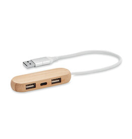3-poorts USB-hub MO6848 Vina c