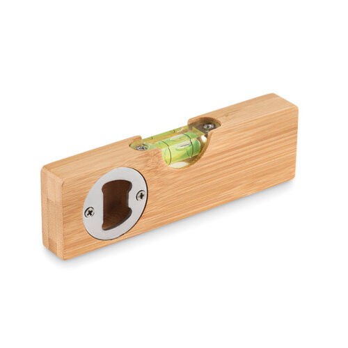 Waterpas met flesopener Spiren (MO6495) met logo