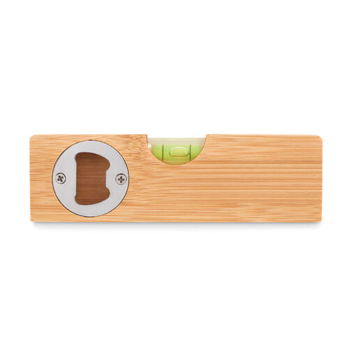 Waterpas met flesopener Spiren (MO6495) met logo
