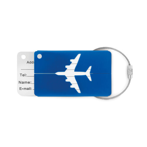 Kofferlabel Fly tag (MO9508) met logo