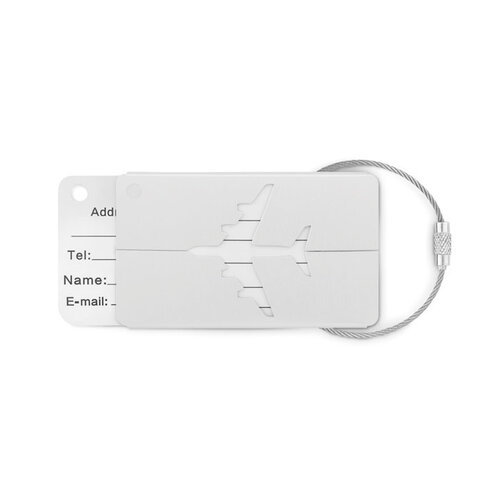 Kofferlabel Fly tag (MO9508) met logo