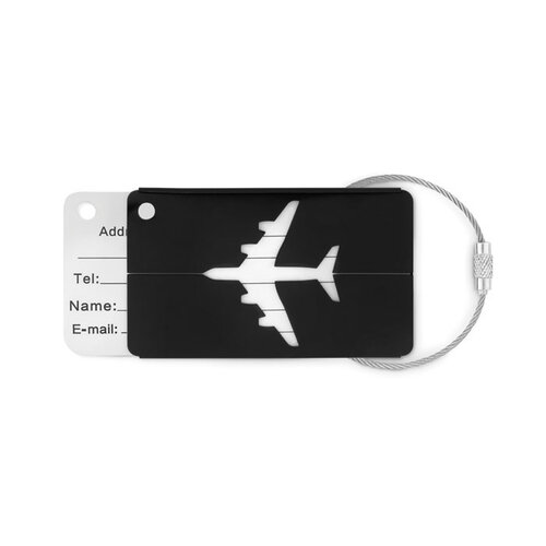Kofferlabel Fly tag (MO9508) met logo