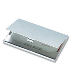 Aluminium visitekaarthouder Epsom (KC2225)